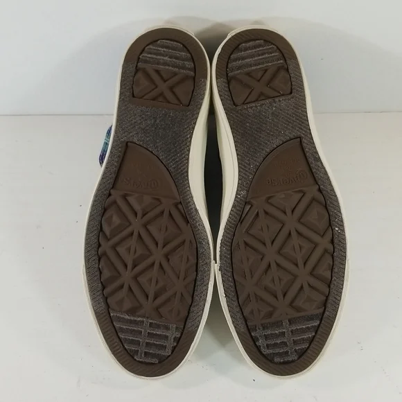 Converse Chuck Taylor All Star Floral Blue Purple Hi Top Sneakers 7 - Picture 10 of 13